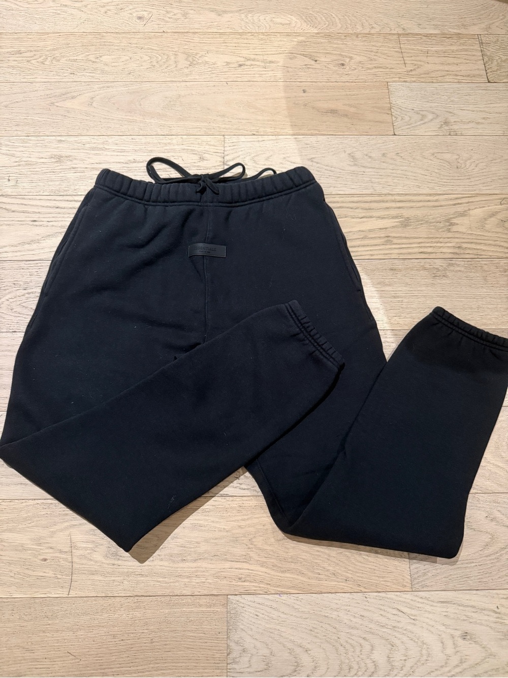 Essentials Black Women's Track Joggers